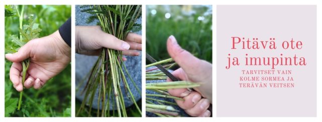 Näin teet itse ihanan kukkakimpun omalta pihaltasi