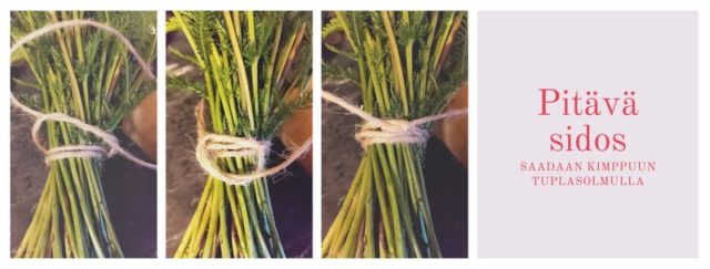 Näin teet itse ihanan kukkakimpun omalta pihaltasi